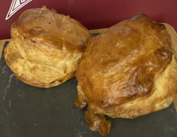 Pasteles de carne de pollo